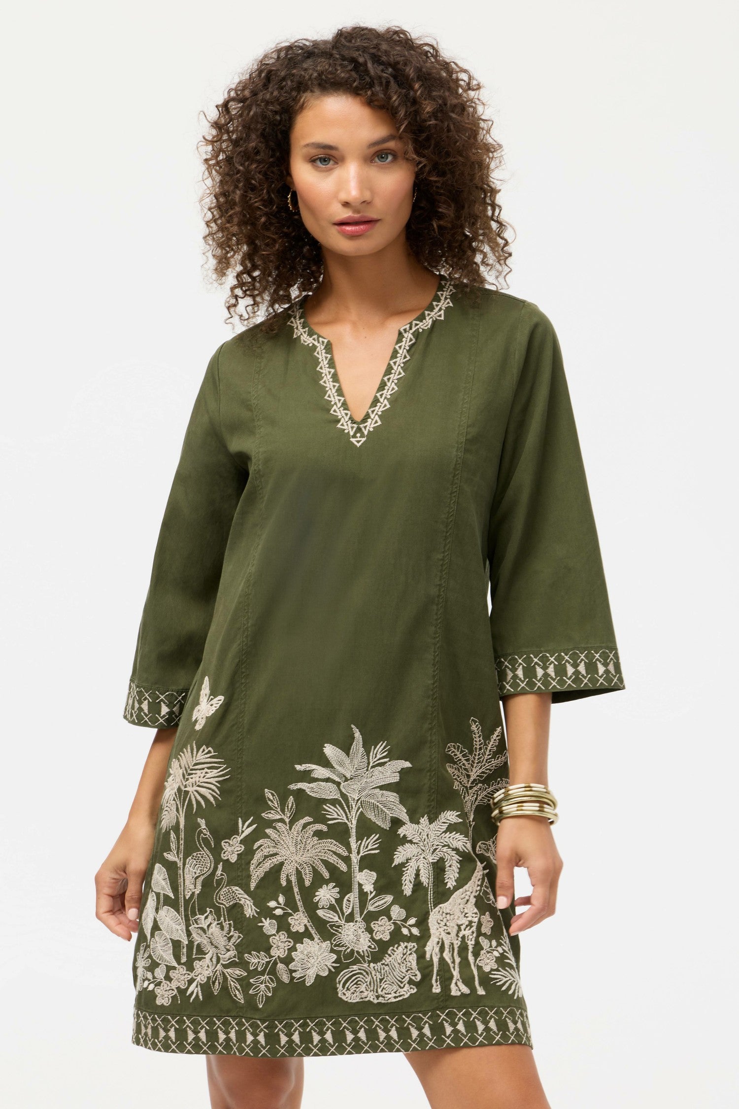 Johnny Was RILEY SEAMED SWING DRESS