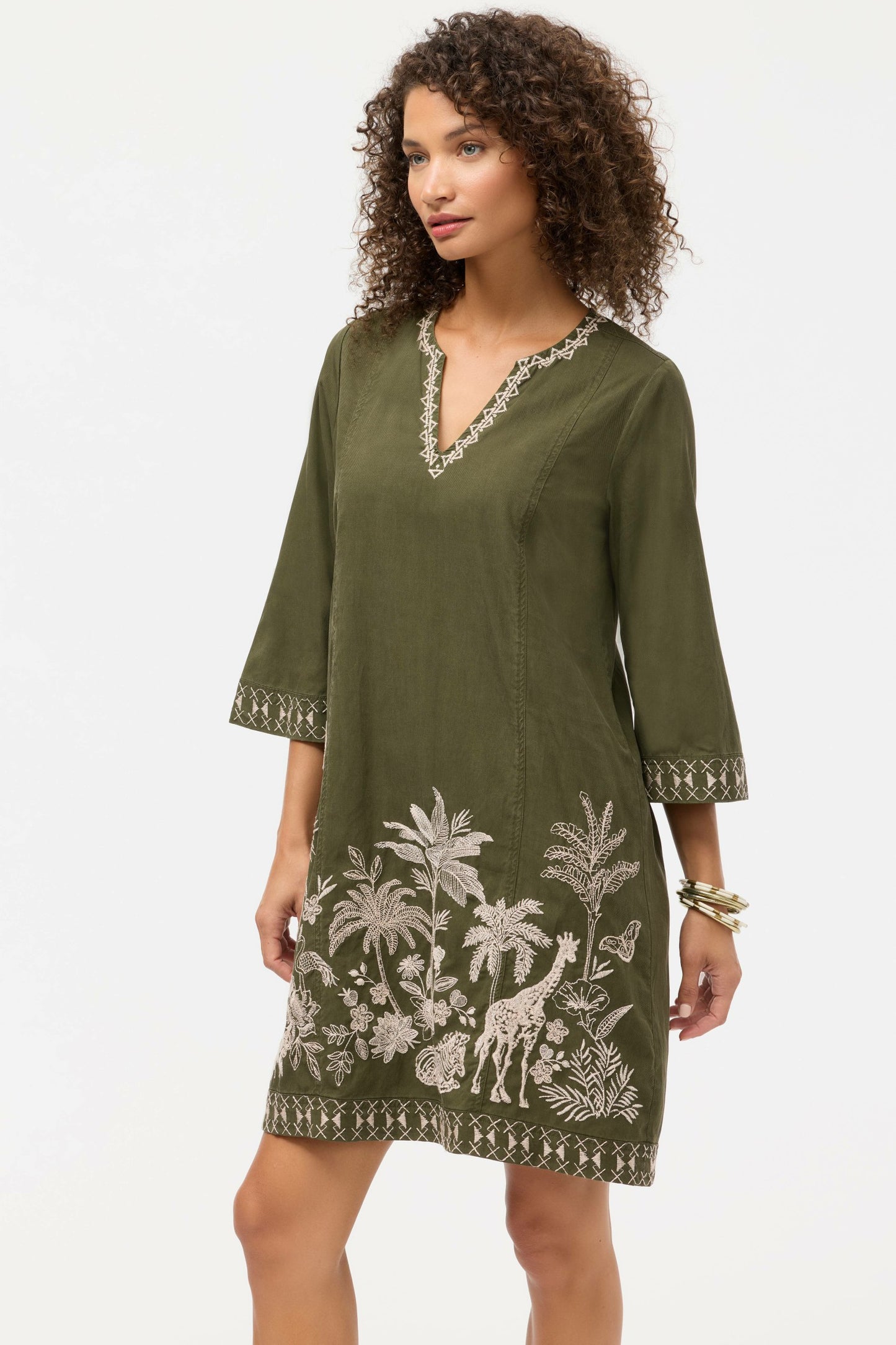 Johnny Was RILEY SEAMED SWING DRESS