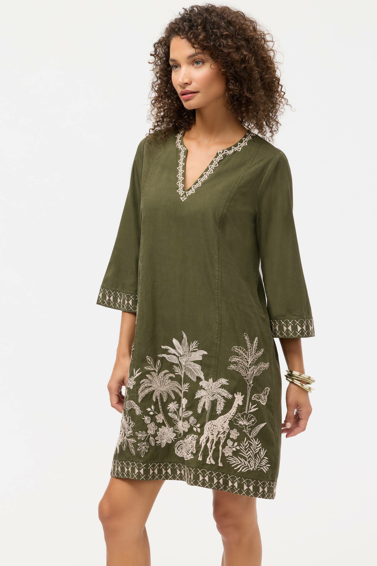 Johnny Was RILEY SEAMED SWING DRESS