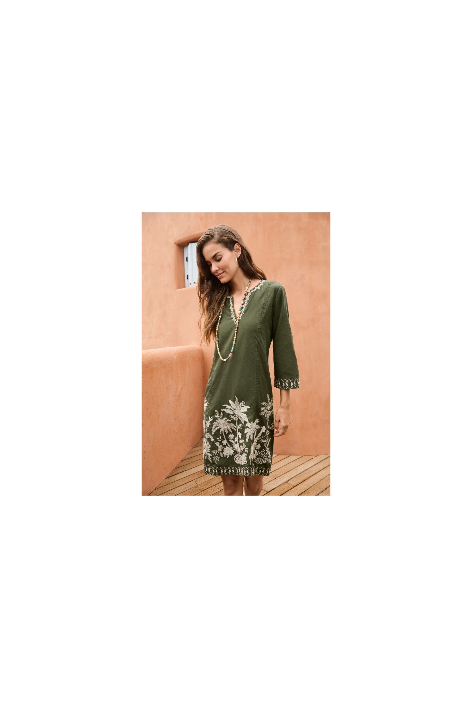 Johnny Was RILEY SEAMED SWING DRESS