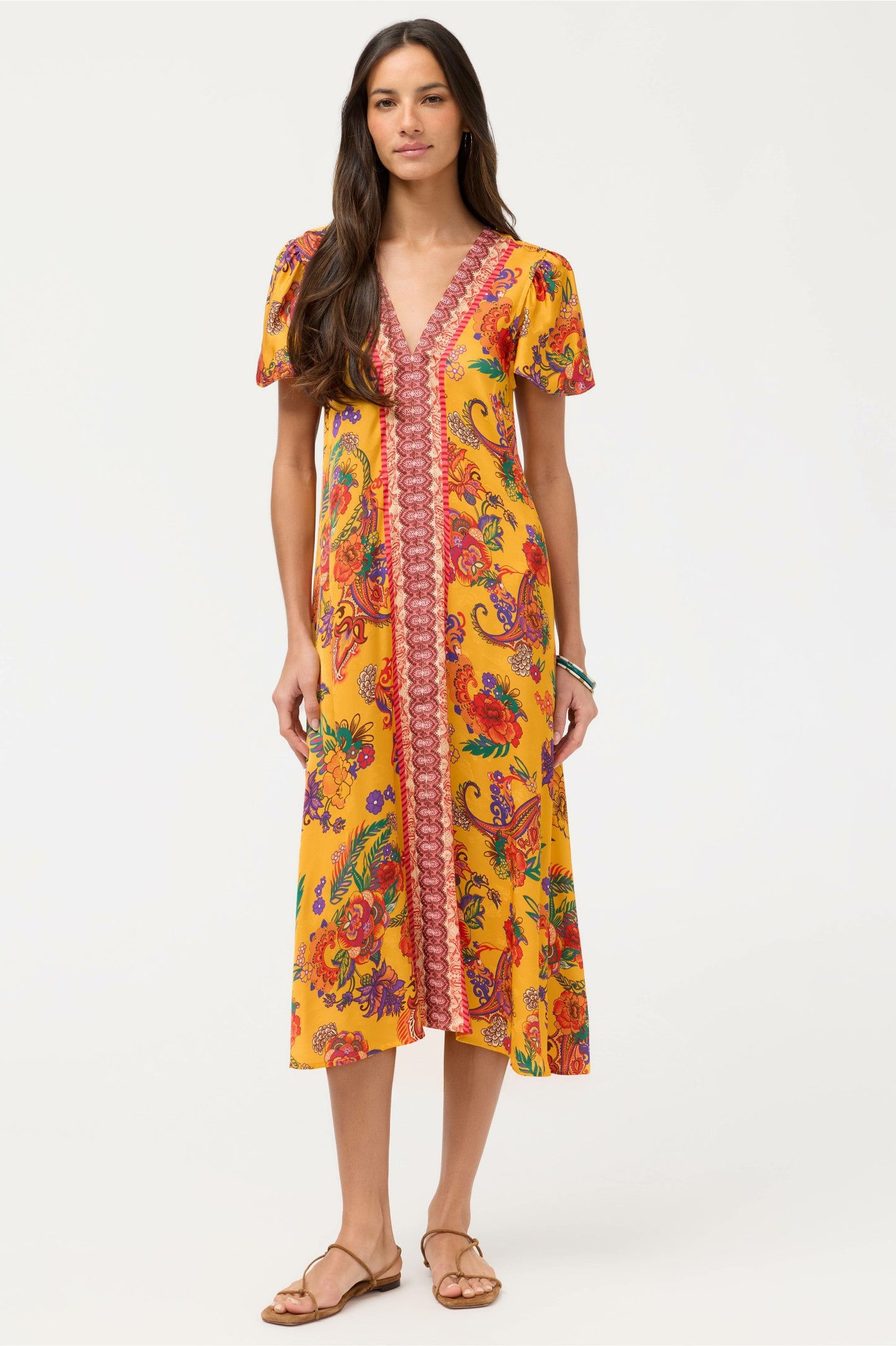 Johnny Was MIDI EVA DRESS