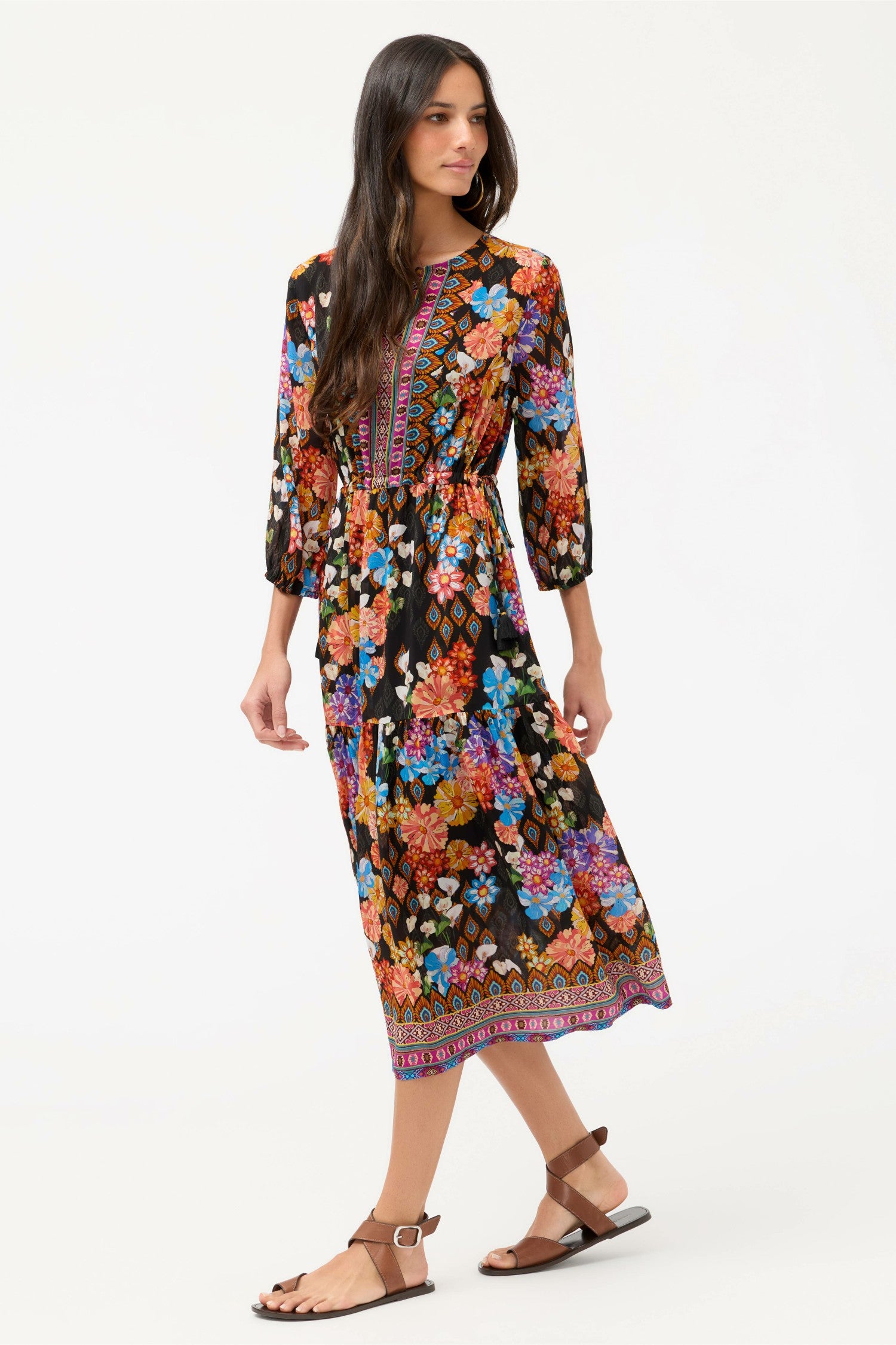 Johnny Was TABITHA TIERED DRESS