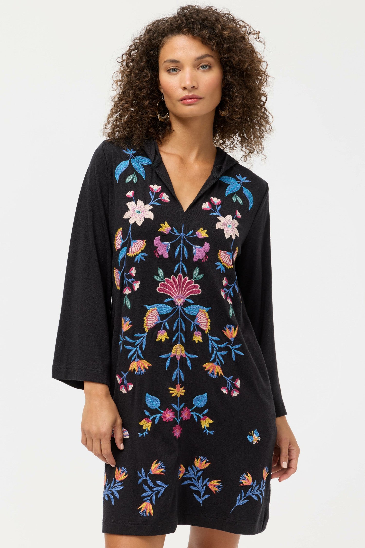 Johnny Was ELIZABETH HOODIE BEACH DRESS