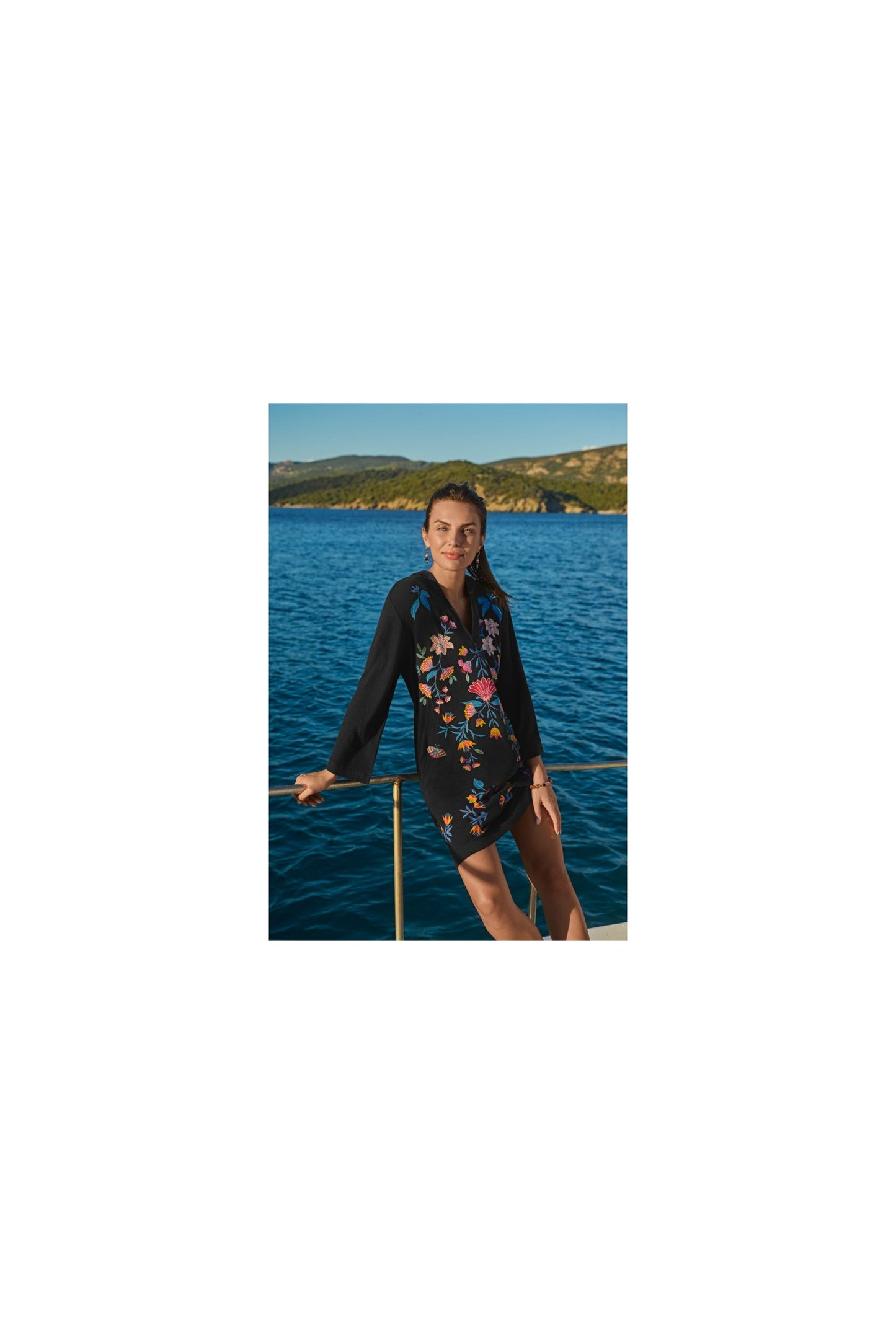Johnny Was ELIZABETH HOODIE BEACH DRESS