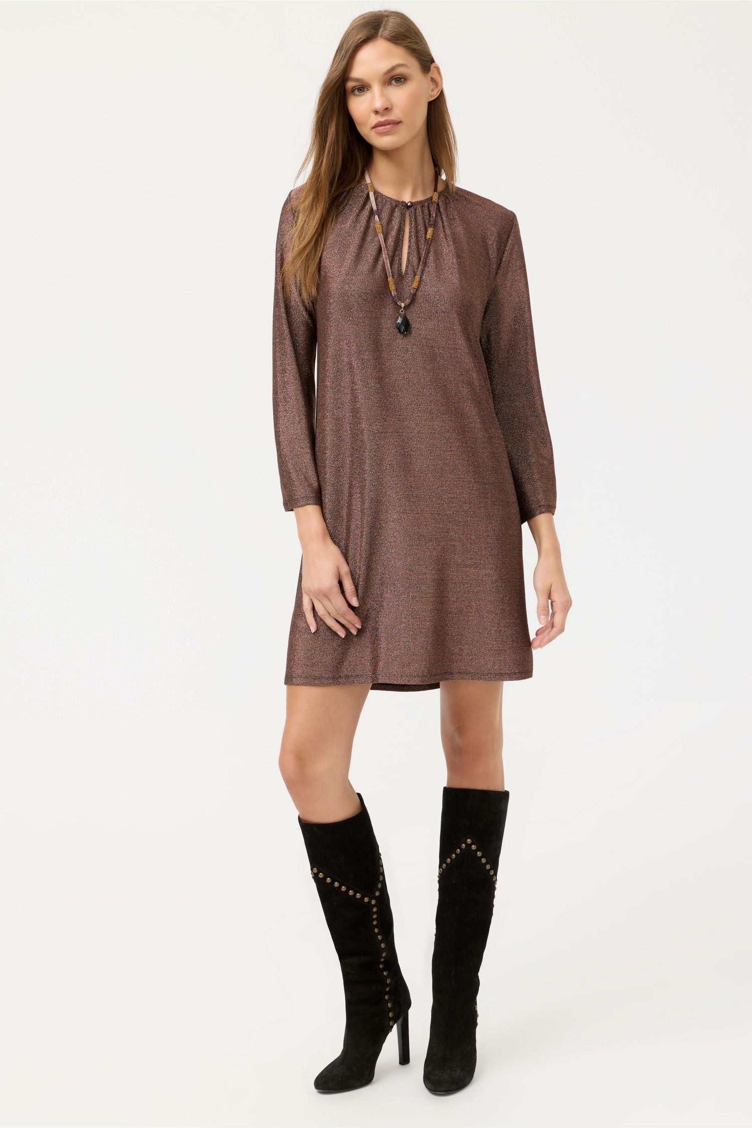 Johnny Was MILAGROS WIDE SLEEVE MINI DRESS