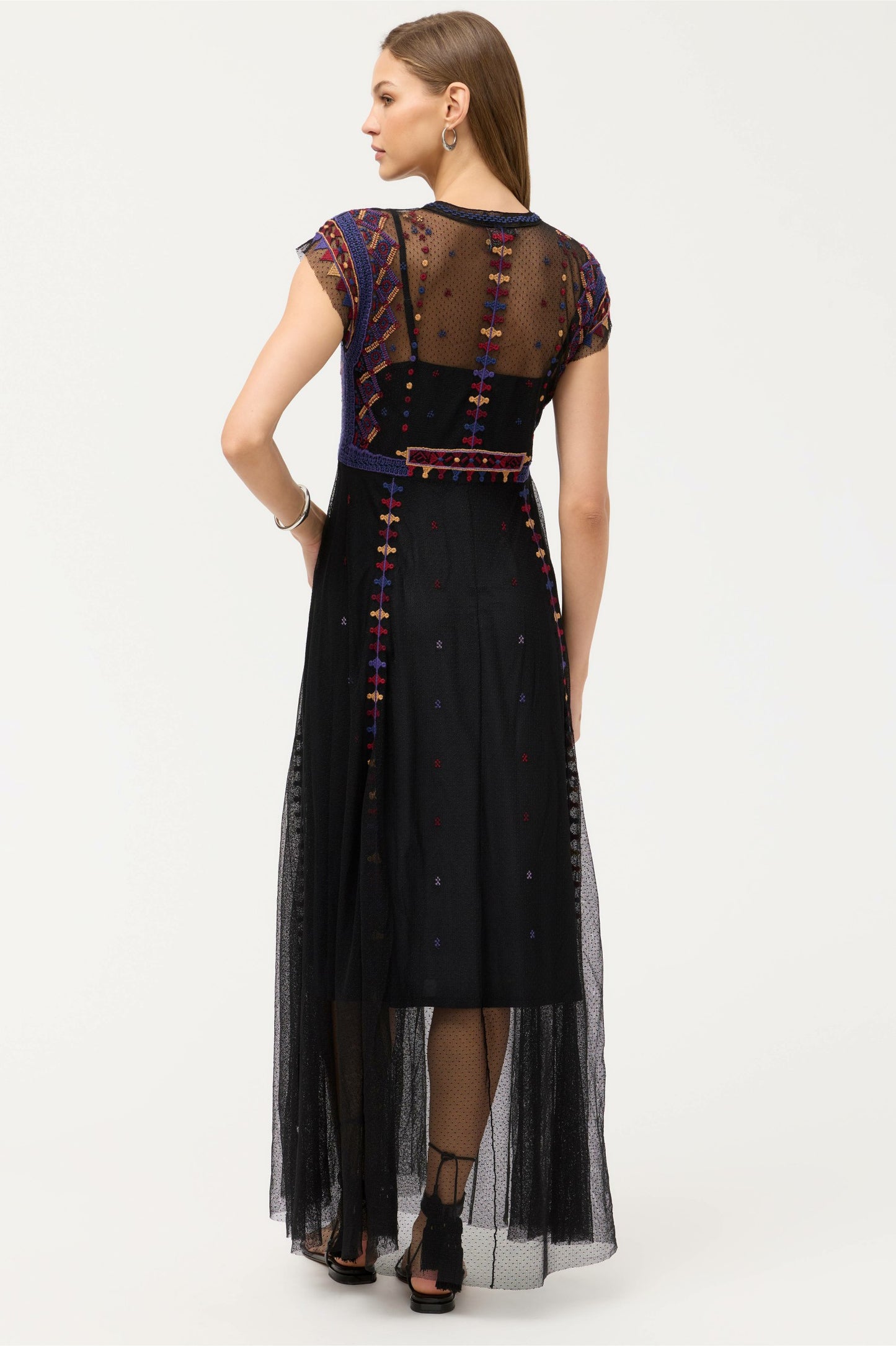 Johnny Was APOLONIA MESH DRESS
