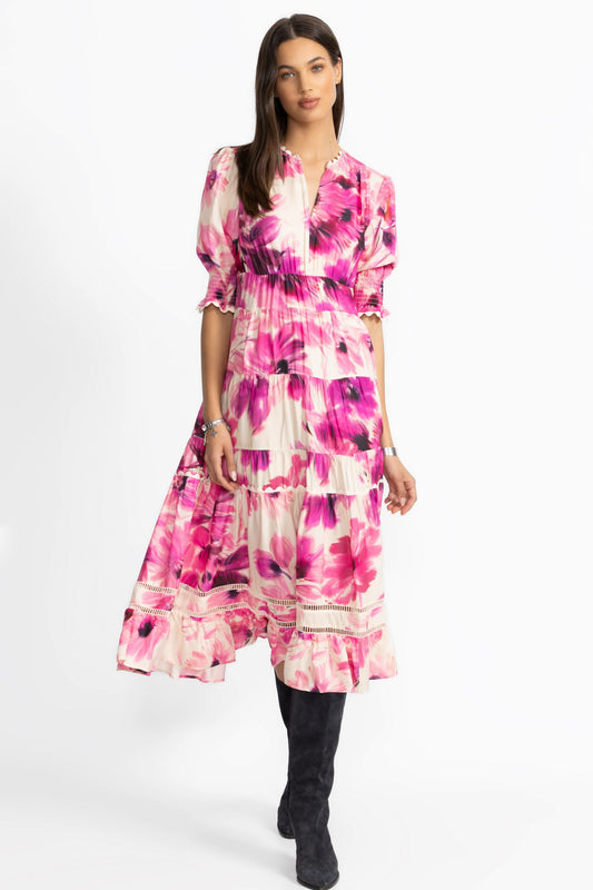 Johnny Was DAPHNE TEA LENGTH DRESS