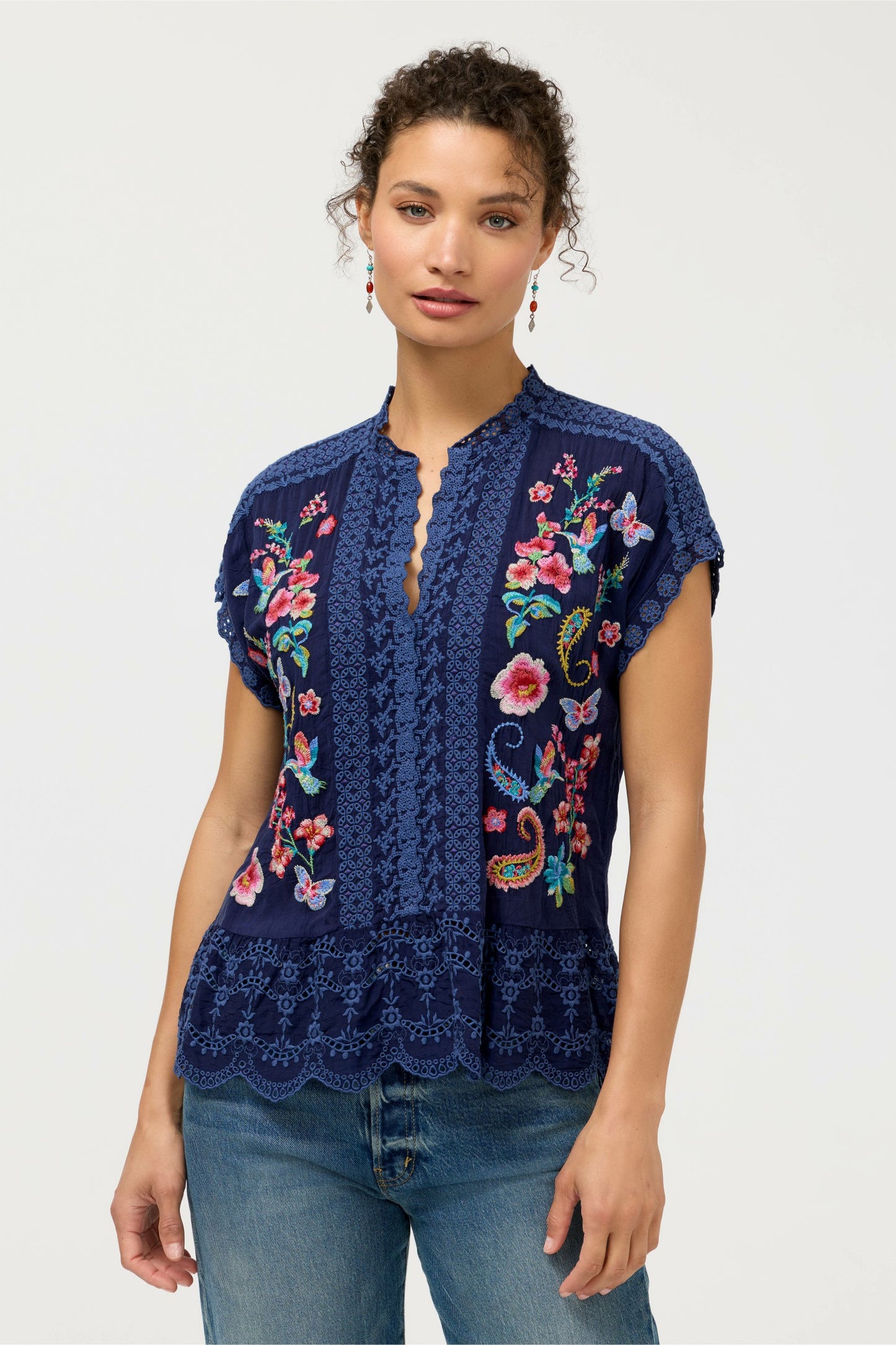 Johnny Was ASTRUD BLOUSE