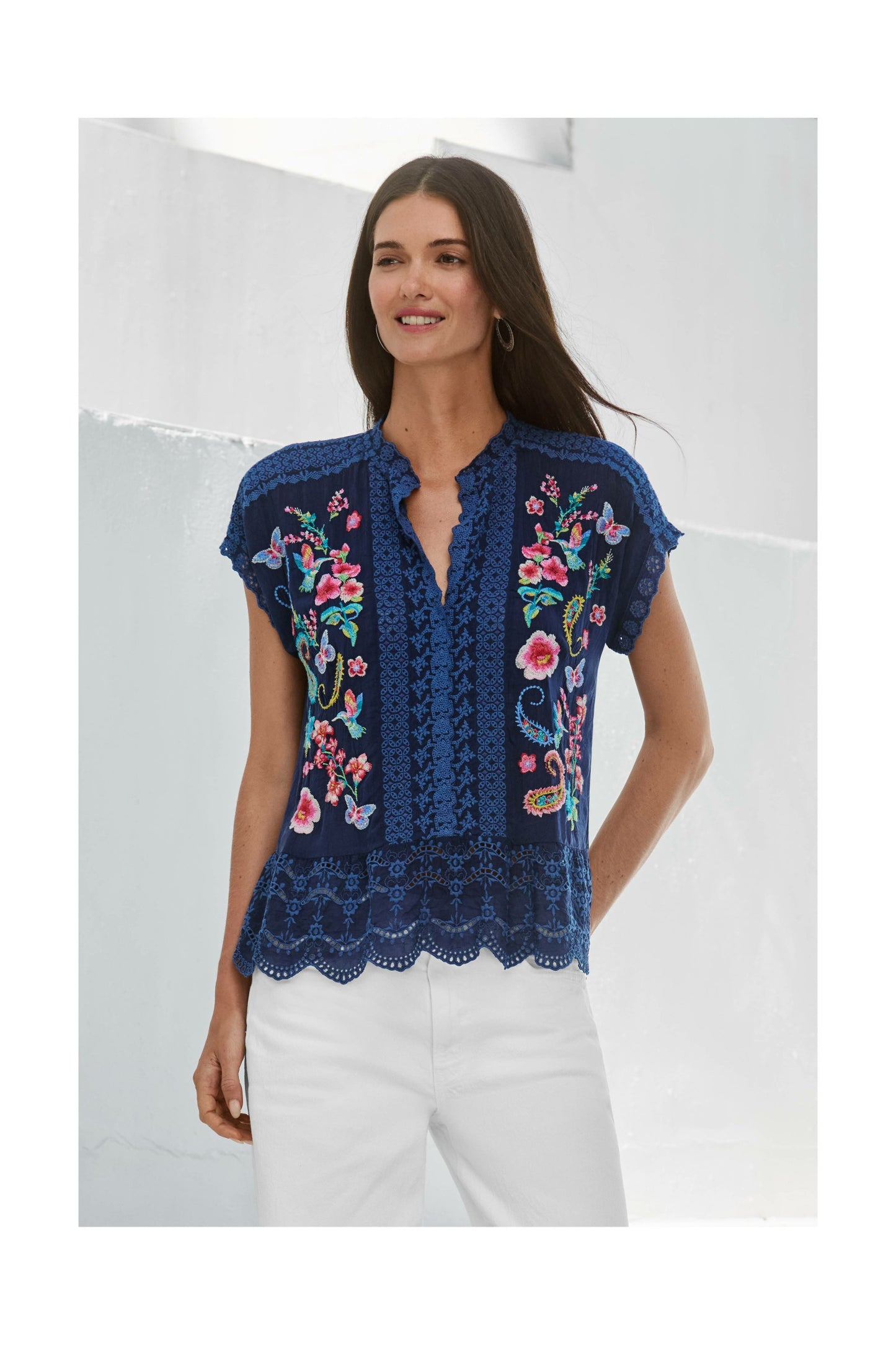 Johnny Was ASTRUD BLOUSE