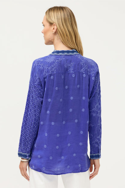 Johnny Was SLIM AUDREY BUTTON DOWN TUNIC