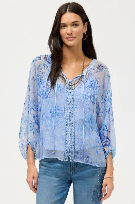 Johnny Was HARLYN BUTTON DOWN BLOUSE