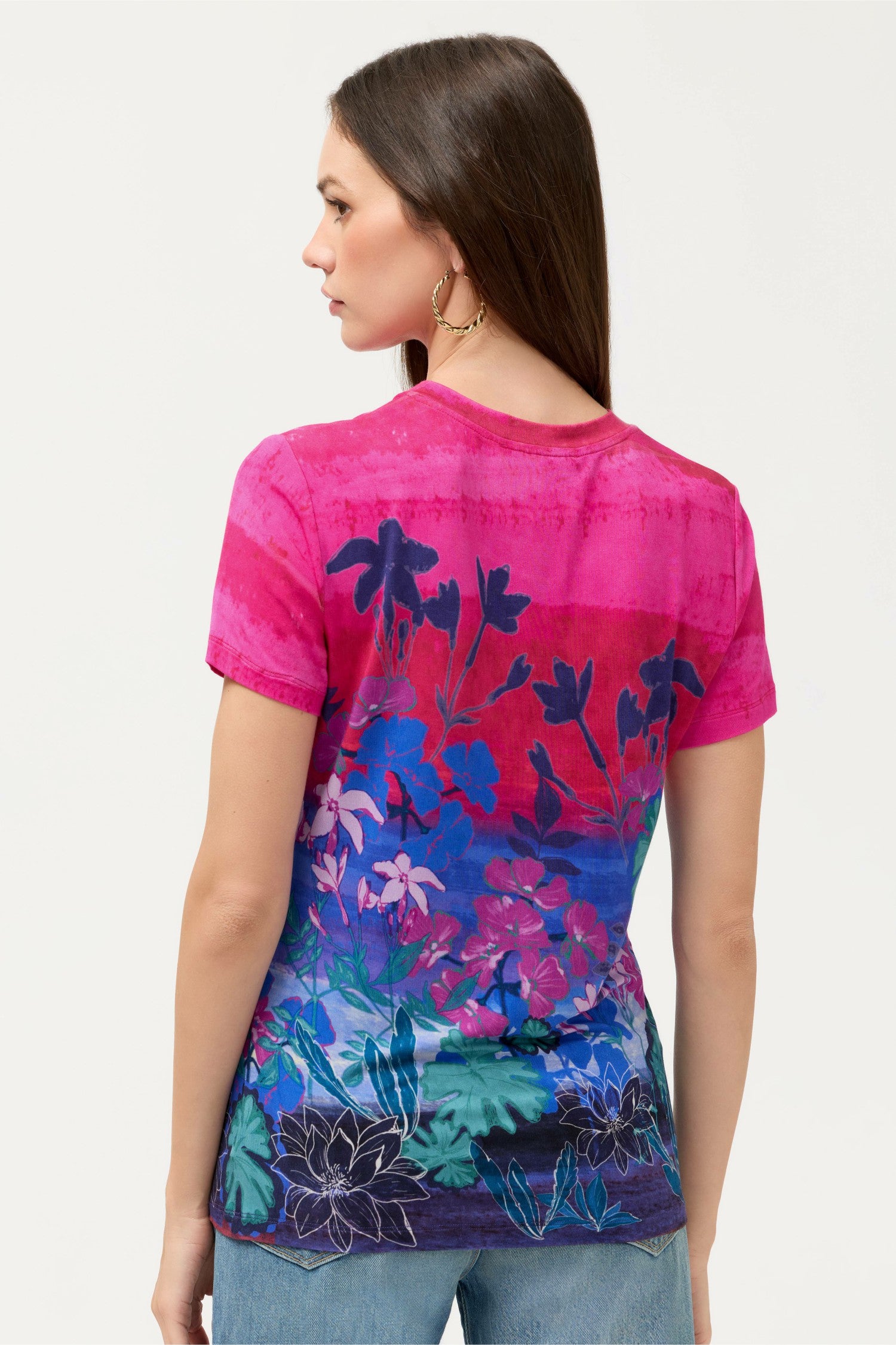 Johnny Was THE JANIE FAVORITE FITTED SHORT SLEEVE TEE