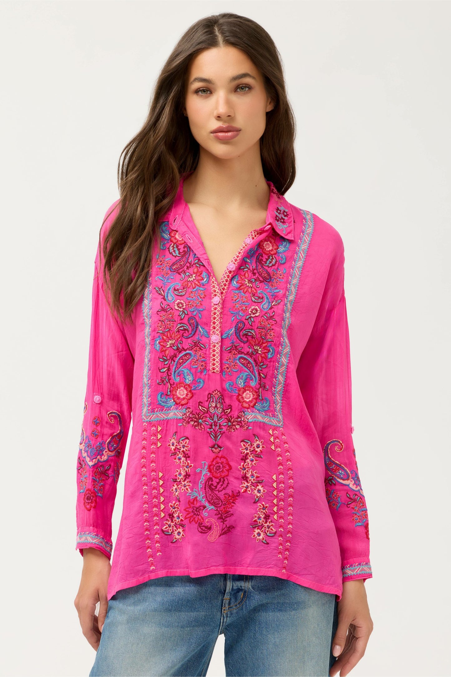 Johnny Was SLIM AUDREY TUNIC