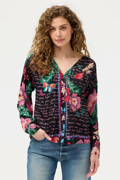 Johnny Was NISHA BUTTON UP SHIRT