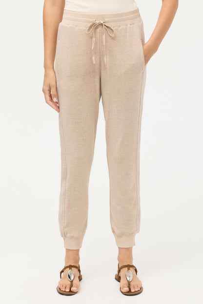 Johnny Was COZY CONTRAST STRIPE JOGGER
