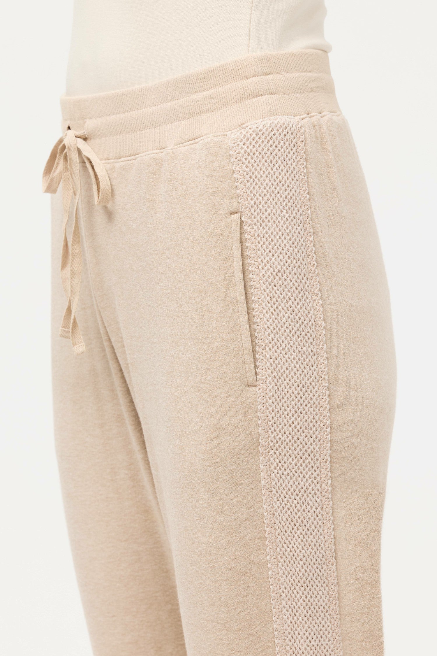 Johnny Was COZY CONTRAST STRIPE JOGGER