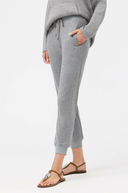 Johnny Was COZY CONTRAST STRIPE JOGGER