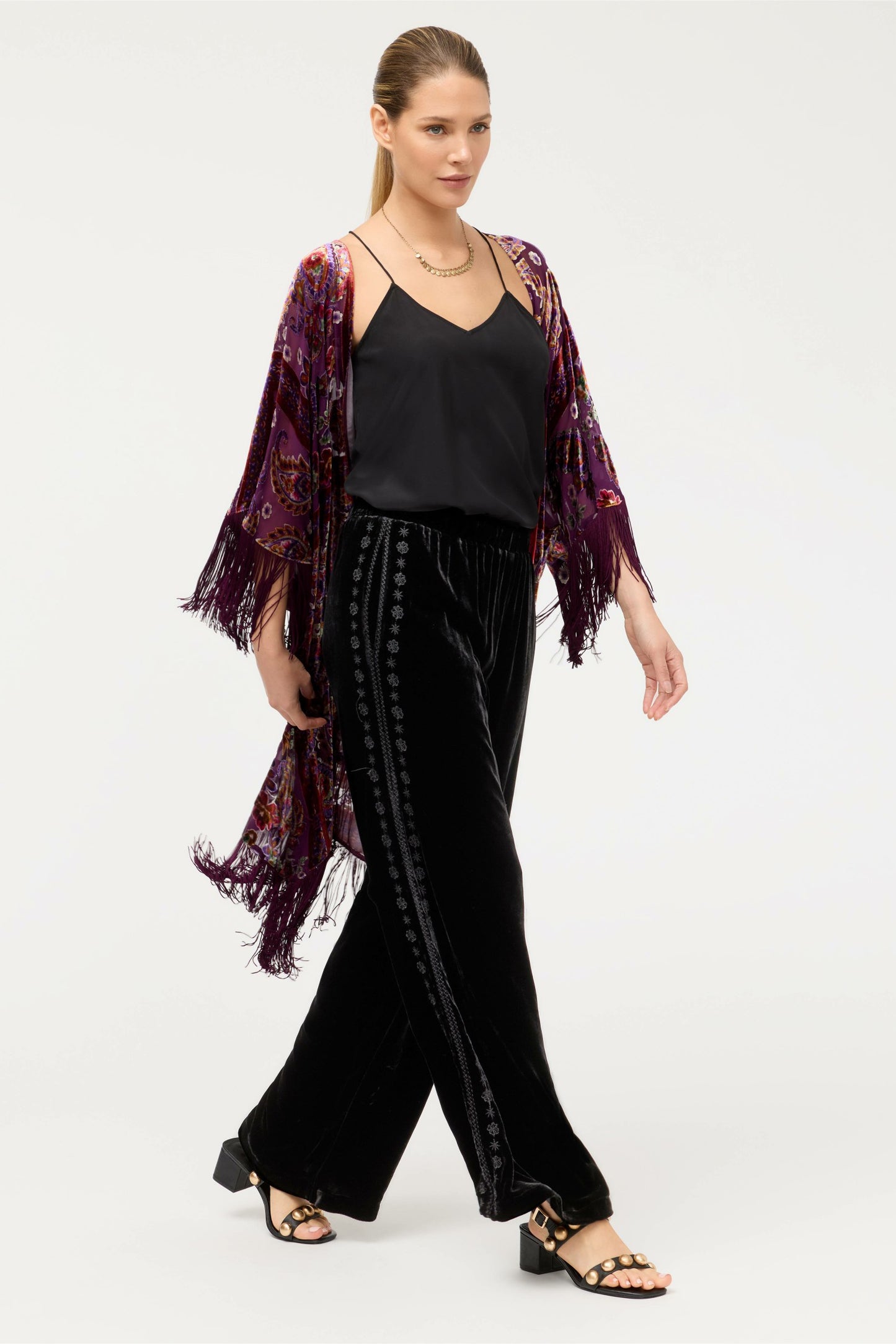 Johnny Was MARIK VELVET PANT