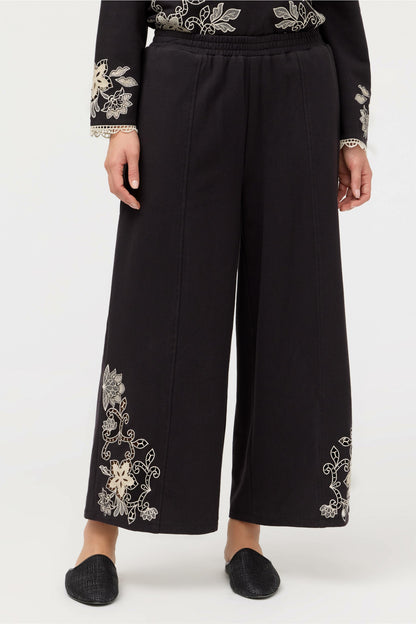 Johnny Was VENLDA CROPPED WIDE LEG PANT