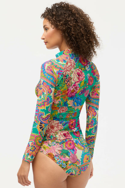 Johnny Was SWEETSPIRE LONG SLEEVE SURF SHIRT