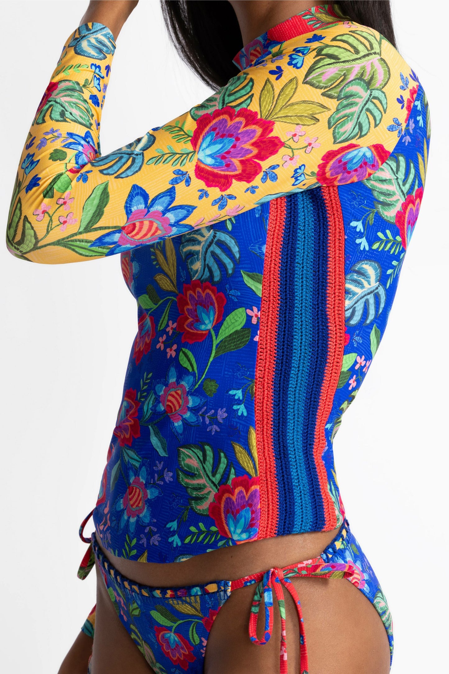 Johnny Was RUMBA MIX LONG SLEEVE SURF SHIRT