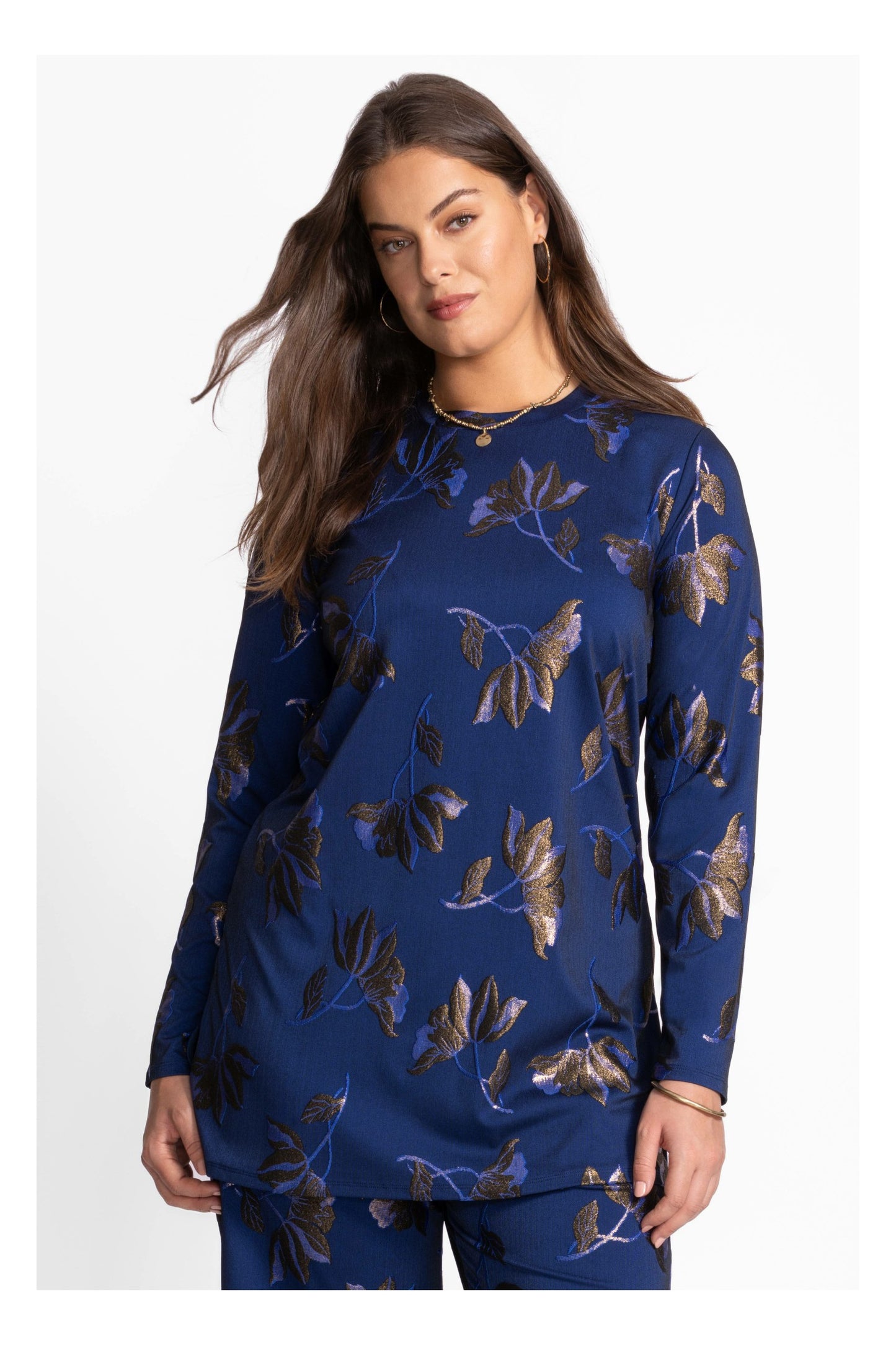 Johnny Was JENNA METALLIC TUNIC